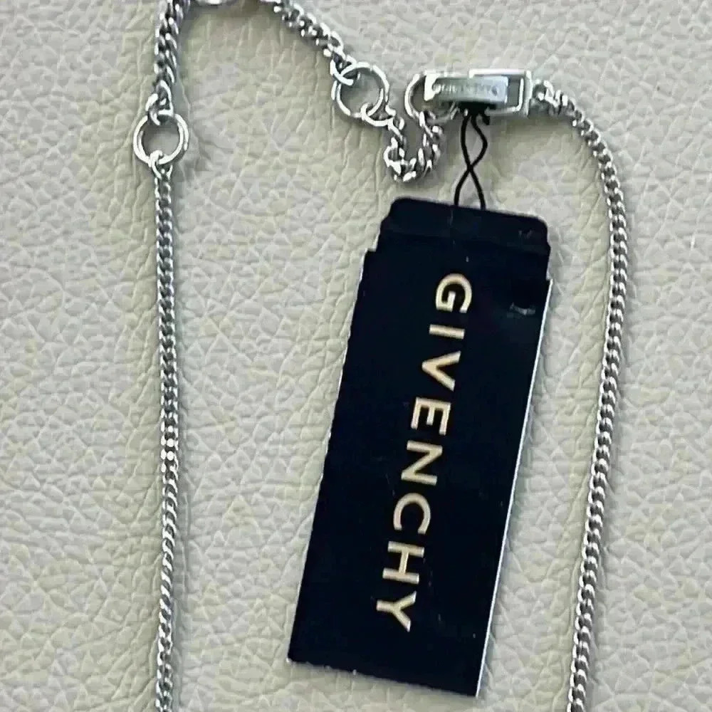 Givenchy Gold Pavé Pear-Shape Statement Necklace - Picture 3 of 8